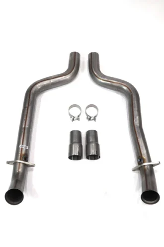 stainless mid pipe system for 15 22 dodge challenger/charger 6.2l/6.4l